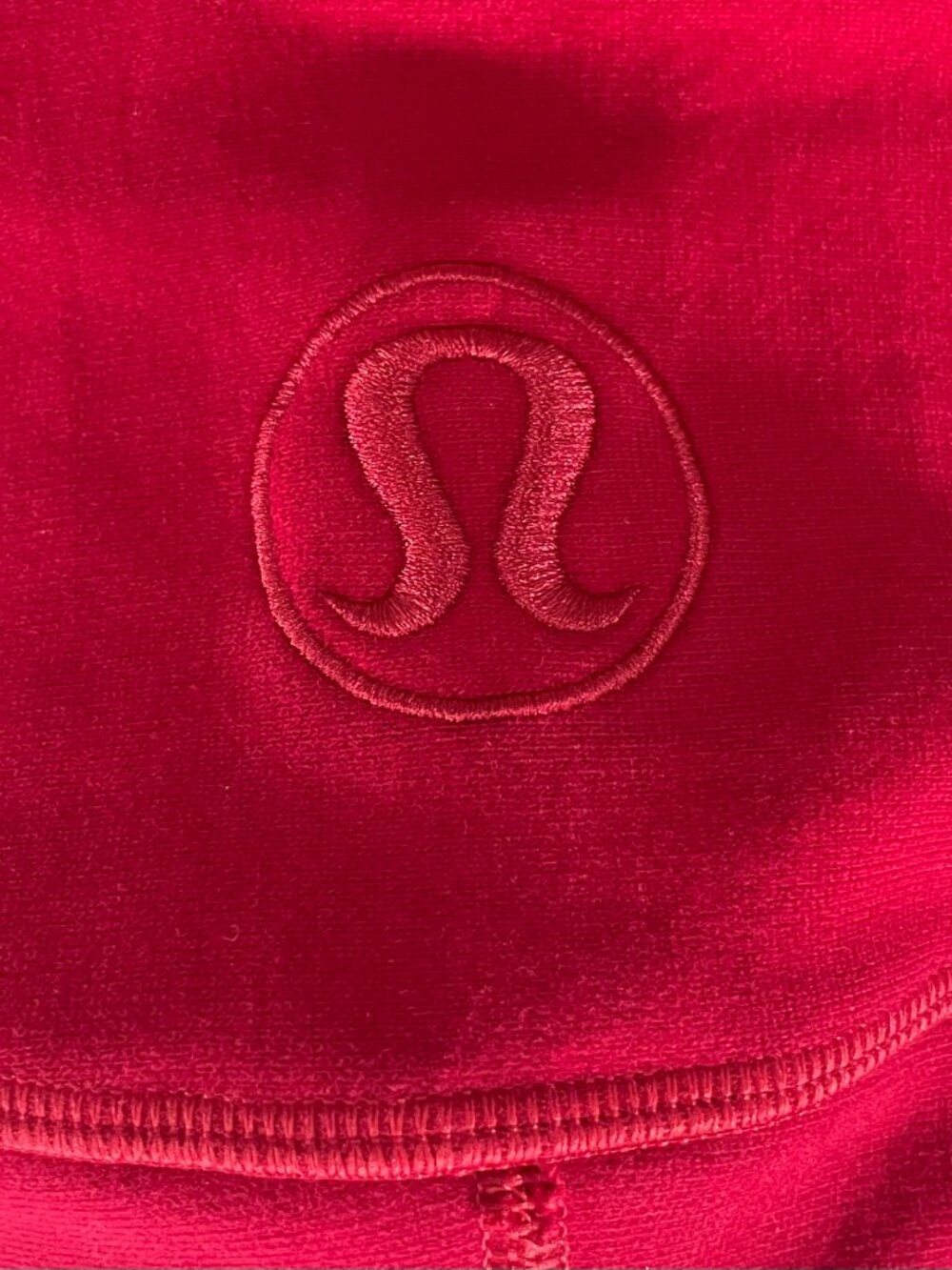 Lululemon Scuba Hoodie 20Y Collection Classic Cotton Fleece Dark Red 4 W4BBSS - Picture 10 of 12